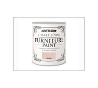 Rust-Oleum Light Pink Upcycled Furniture Paint in Chalky Finish - Homespun Matt 750ml