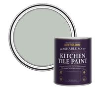 Rust-Oleum Chalk Green Matt Kitchen Tile Paint 750Ml