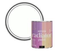 Rust-Oleum White Heat Resistant Radiator Paint in Gloss Finish - Chalk White 750ml