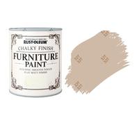 Rust-Oleum 750ml Rustoleum Chalky Finish Furniture Paint Flat Matt Butterscotch, 0070023G1