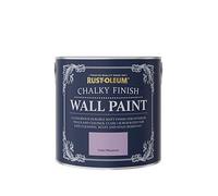 Rust-Oleum Chalky Finish Wall Paint In Violet Macaroon - 2.5-Litre Tin One Colour