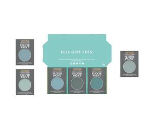 Rust-Oleum Chalky Floor Paint in Matt Finish - Ocean Blues Tester Box