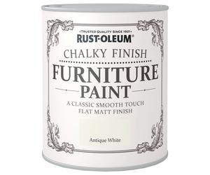 Rust-Oleum Chalky Furniture Matt Paint 750ml - Antique White