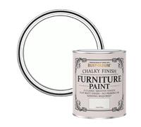 Rust-Oleum Chalky Furniture Paint Chalk White 750ml, White