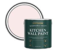 Rust-Oleum Pink Washable Kitchen Wall Paint in Matt Finish - China Rose 2.5L