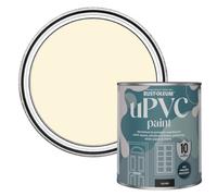 Rust-Oleum Beige uPVC Door and Window Paint In Gloss Finish - Clotted Cream 750ml