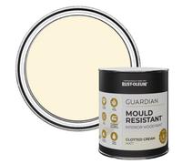 Rust-Oleum Beige Guardian Mould Resistant Interior Wood Paint in Matt Finish - Clotted Cream 750ml