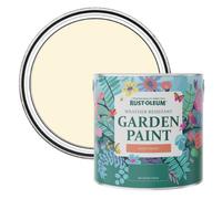 Rust-Oleum Beige Mould-Resistant Garden Paint In Satin Finish - Clotted Cream 2.5L