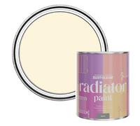 Rust-Oleum Beige Heat Resistant Radiator Paint in Satin Finish - Clotted Cream 750ml
