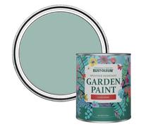 Rust-Oleum Blue Mould-Resistant Garden Paint In Gloss Finish - Coastal Blue 750ml Fence Paint, Shed Paint Fence Paint, Shed Paint
