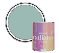 Rust-Oleum Blue Heat Resistant Radiator Paint in Matt Finish - Coastal Blue 750ml, SHDRCT1126