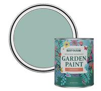 Rust-Oleum Blue Mould-Resistant Garden Paint In Satin Finish - Coastal Blue 750ml