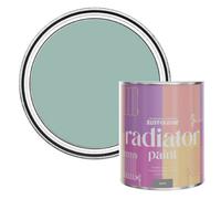 Rust-Oleum Blue Heat Resistant Radiator Paint in Satin Finish - Coastal Blue 750ml