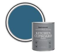 Rust-Oleum Cobalt Gloss Kitchen Cupboard Paint 750Ml