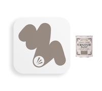 Rust-Oleum AMZ0024 Chalky Furniture Paint Cocoa 750ml, (Pack of 1)