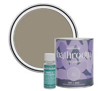 Rust-Oleum Brown Water-Resistant Bathroom Tile Paint in Matt Finish - Cocoa 750ml