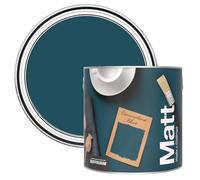 Rust-Oleum Colours Matt Emulsion Wall and Ceiling Paint - Commodore Blue 2.5L