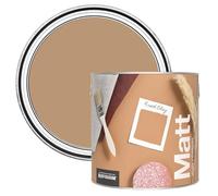 Rust-Oleum Colours Matt Emulsion Wall and Ceiling Paint - Fired Clay 2.5L