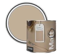 Rust-Oleum Colours Matt Emulsion Wall and Ceiling Paint - Salted Caramel 2.5L