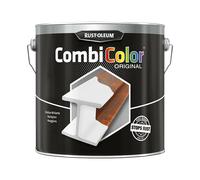 Rust-Oleum CombiColor Original Satin 750ml, Jet Black - 9005, Satin, All in One Metal Paint