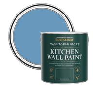 Rust-Oleum Cornflower Blue Matt Kitchen Wall Paint 2.5L