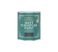 Rust-Oleum Dark Green Furniture & Skirting Board Paint in Matt Finish - After Dinner 750ml