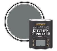 Rust-Oleum Dark Grey Kitchen Cupboard Paint in Matt Finish - Slate 750ml