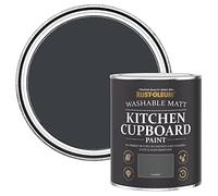 Rust-Oleum Dark Grey Kitchen Cupboard Paint in Matt Finish - Graphite 750ml