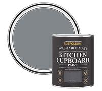 Rust-Oleum Dark Grey Kitchen Cupboard Paint in Matt Finish - Marine Grey 750ml