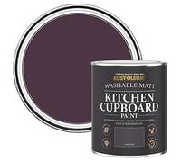 Rust-Oleum Dark Purple Kitchen Cupboard Paint in Matt Finish - Mulberry Street 750ml