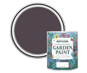 Rust-Oleum Dark Purple Mould Resistant Garden Paint in Matt Finish - Grape Soda 750ml