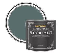 Rust-Oleum Deep Sea Chalky Finish Floor Paint 2.5L