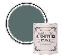Rust-Oleum Green Upcycled Furniture Paint in Chalky Finish - Deep Sea 750ml