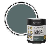 Rust-Oleum Green Guardian Mould Resistant Interior Wood Paint in Satin Finish - Deep Sea 750ml