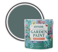 Rust-Oleum Green Mould-Resistant Garden Paint In Satin Finish - Deep Sea 2.5L