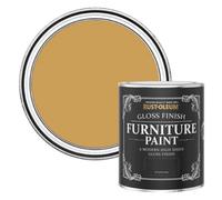 Rust-Oleum Yellow Furniture Paint in Gloss Finish - Dijon 750ml