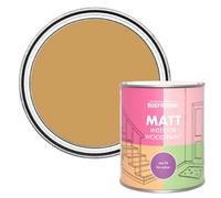 Rust-Oleum Yellow Interior Wood Paint in Matt Finish - Dijon 750ml