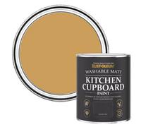 Rust-Oleum Yellow Kitchen Cupboard Paint in Matt Finish - Dijon 750ml