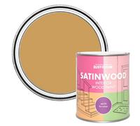Rust-Oleum Yellow Satinwood Interior Wood Paint - Dijon 750ml