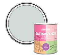 Rust-Oleum Grey Satinwood Interior Wood Paint - Dove 750ml