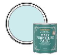 Rust-Oleum Blue Furniture & Skirting Board Paint in Matt Finish - Duck Egg 750ml