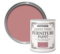 Rust-Oleum Chalky Finish Furniture Paint - Dusky Pink - 750ml