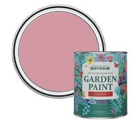 Rust-Oleum Pink Mould-Resistant Garden Paint In Gloss Finish - Dusky Pink 750ml