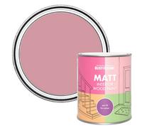 Rust-Oleum Pink Interior Wood Paint in Matt Finish - Dusky Pink 750ml