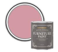 Rust-Oleum Pink Furniture Paint in Satin Finish - Dusky Pink 750ml