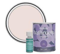 Rust-Oleum Pink Water-Resistant Bathroom Tile Paint in Satin Finish - Elbow Beach 750ml