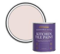 Rust-Oleum Pink water resistant Kitchen Tile Paint in Satin Finish - Elbow Beach 750ml