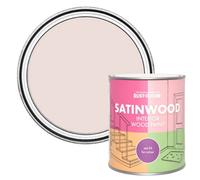 Rust-Oleum Pink Satinwood Interior Wood Paint - Elbow Beach 750ml