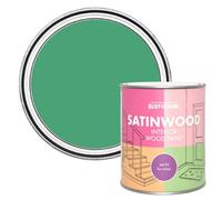 Rust-Oleum Green Satinwood Interior Wood Paint - Emerald 750ml