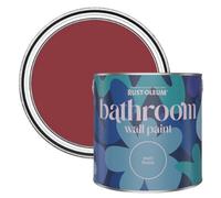 Rust-Oleum Red Water-Resistant Bathroom Wall & Ceiling Paint - Empire Red 2.5L